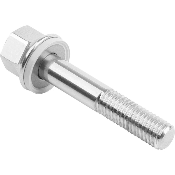 Kipp A4, M8 Hex Head Cap Screw, Hygienic Polished Stainless Steel